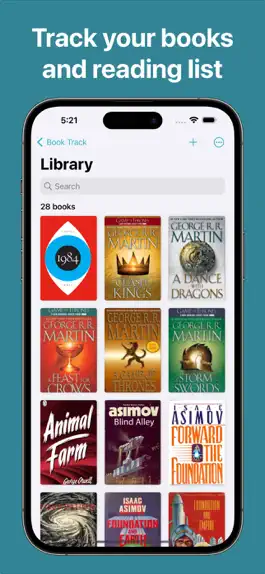 Game screenshot Book Tracker: Bookshelf log mod apk