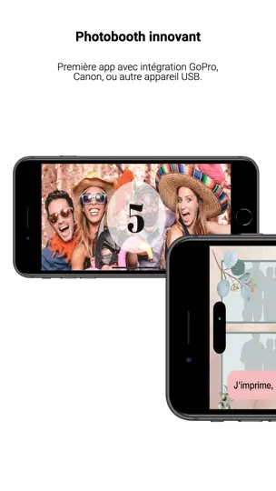 Capture d'écran de Photobooth - Le Kiosque Photos sur iPhone 1