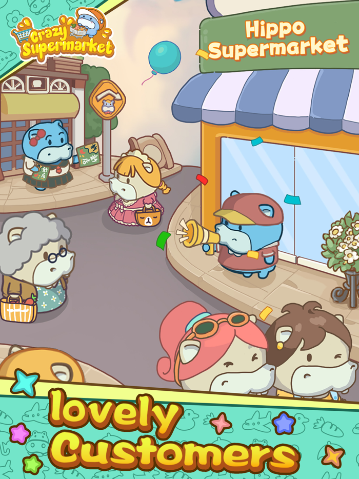 Crazy Supermarket -Puzzle Game