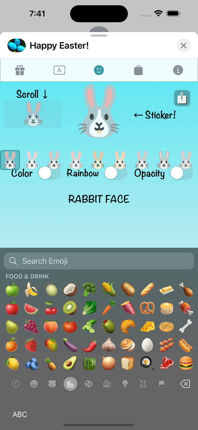 Happy Easter • Greeting cards