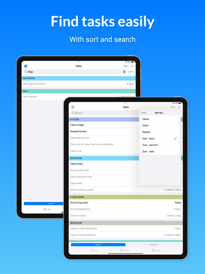 Flexi Clean for housework