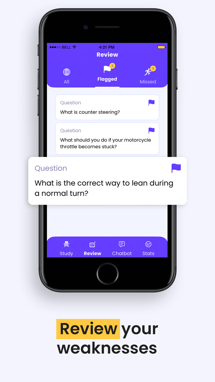 Motorcycle Permit Test Buddy