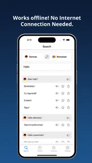 german romanian dictionary + iphone screenshot 1