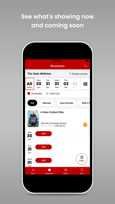 Gate Cinemas Screenshot