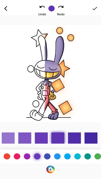 The Circus Digital Coloring Screenshot