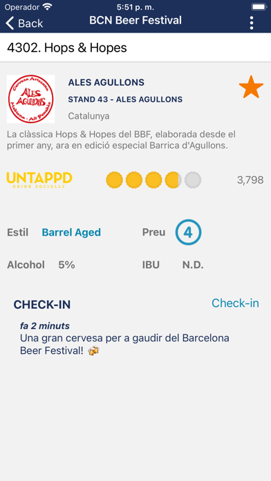 Barcelona Beer Festival Screenshot