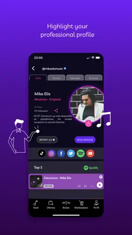 Game screenshot BizBat - The Music Network hack