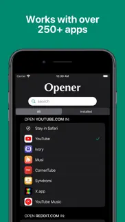 opener - open websites in app iphone screenshot 2