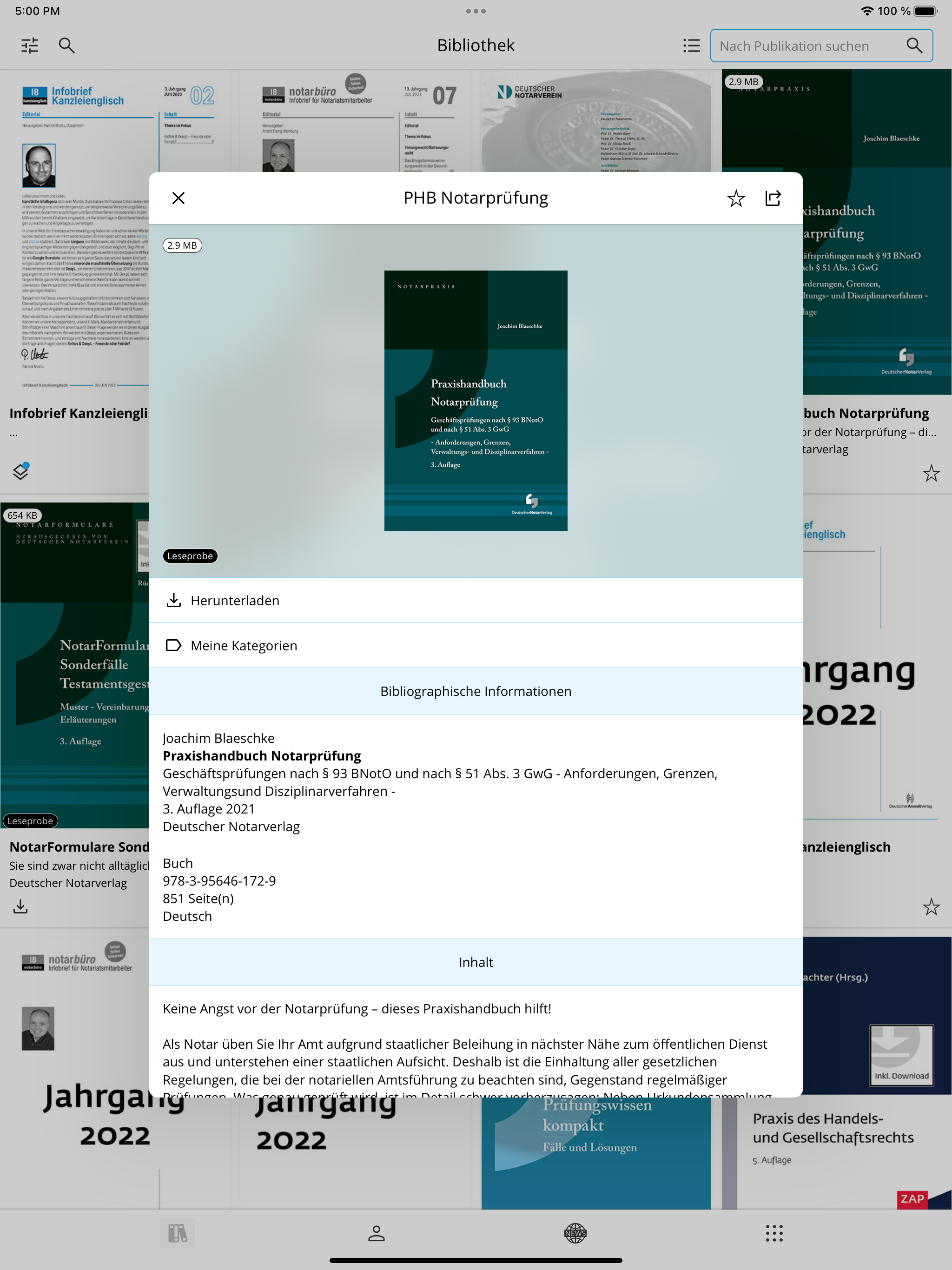 Notarpraxis Wissen