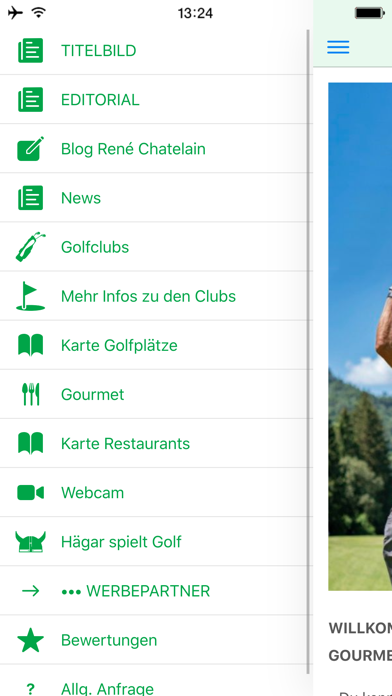 GOLFER & GOURMET Screenshot 1 - AppWisp.com GOLFER & GOURMET Screenshot 1 - AppWisp.com