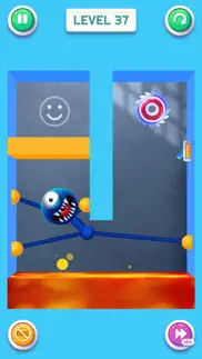 blue monster: stretch game iphone screenshot 3