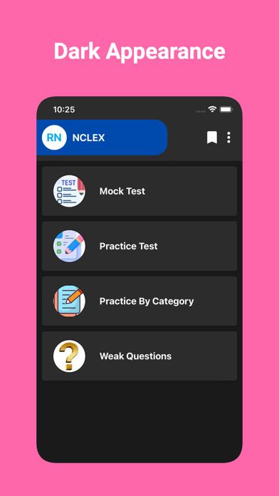 NCLEX PN RN Test Prep Screenshot