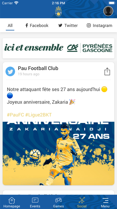 Screenshot #3 pour Pau Football Club