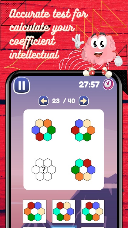 IQ Test: Logic Brain training screenshot-3