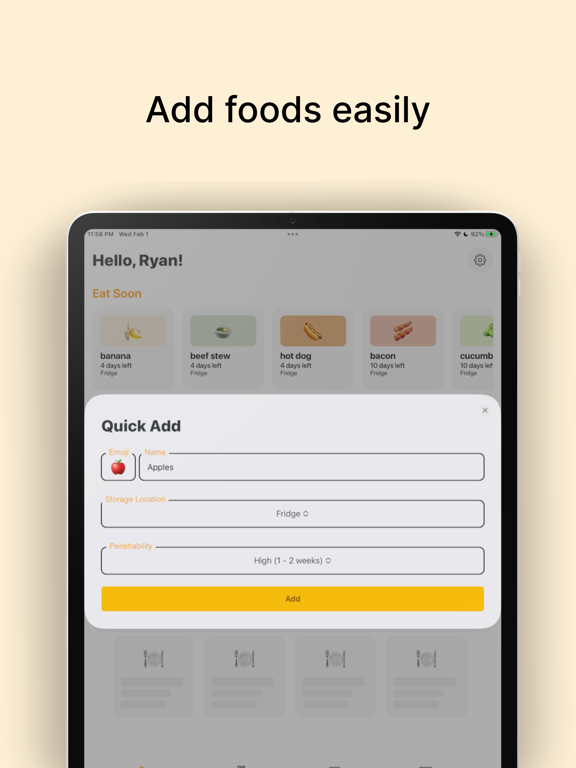 Screenshot #5 pour JustRipe: Inventory Manager
