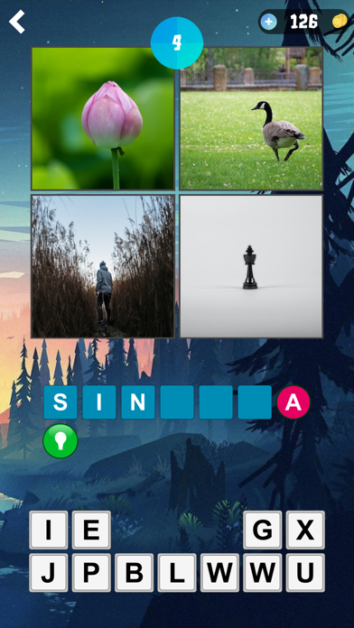 Guess by 4 - Word game Screenshot