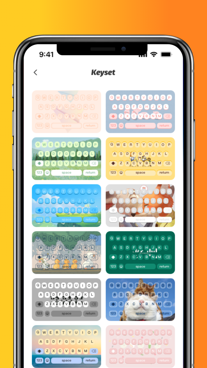 Fonts Art and Keyboard Set