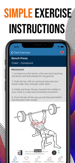 Game screenshot Gym Exercises & Workouts apk
