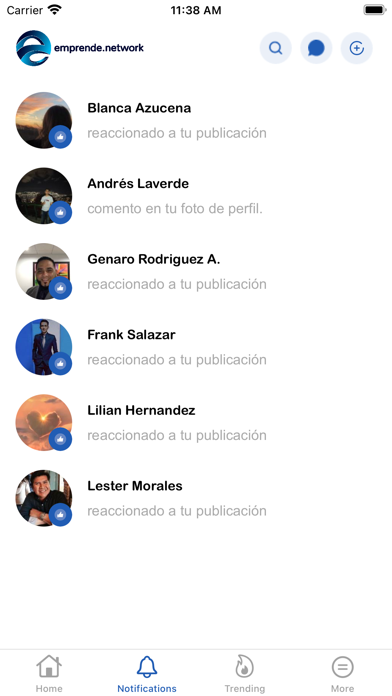 App screenshot