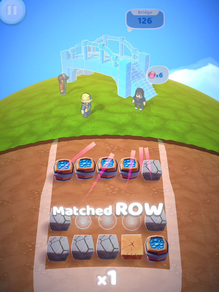 Kingdom Cubes - match3