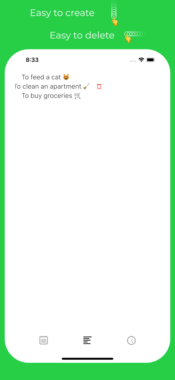 NoteSpace - lists and notes