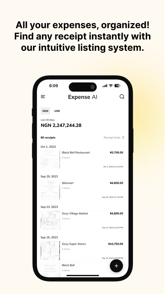 #5. Expense AI - Expense Tracker (iOS) Podle: Track Finance and Technology Solutions NIG. LTD