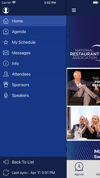 National Restaurant Assoc. Screenshot