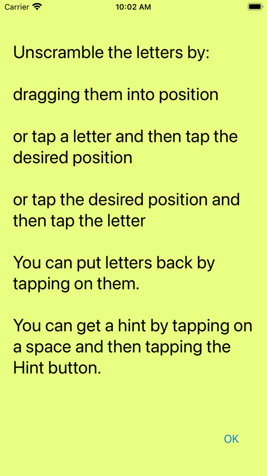 #1. Same Letters Different Word (iOS) 由: Paul Cohen