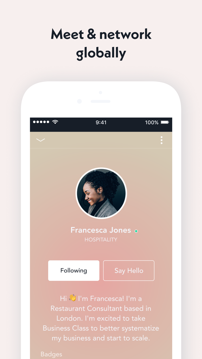 Business Class The Lounge