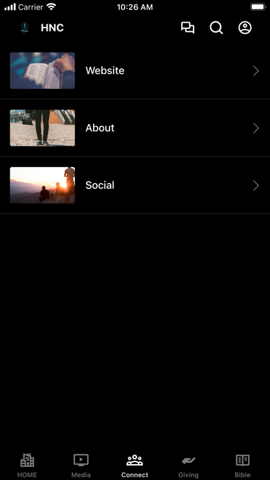 HopeNation Church Screenshot