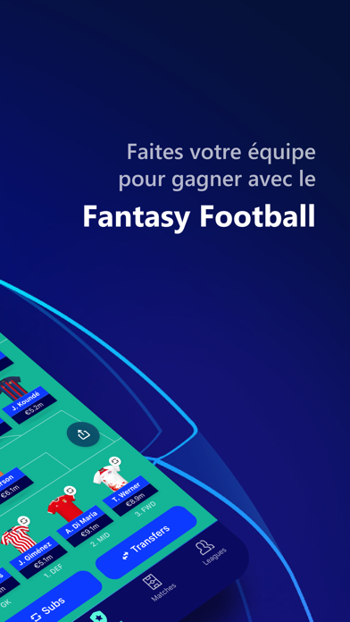 Screenshot #2 pour UEFA Gaming: Fantasy Football