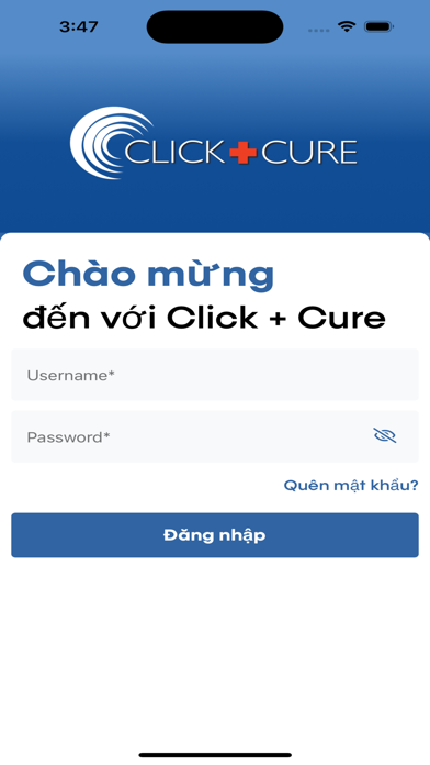 Click+Cure - Hospitals Screenshot