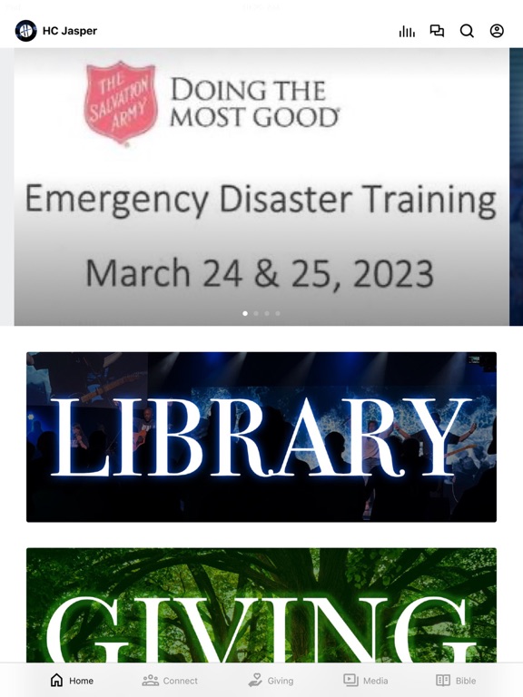 Harvest Church SETX iPad screenshot 1 - Education app