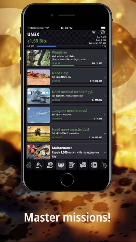 #8. Resources - Business Tycoon (iOS) Podle: BITLANTIS GMBH