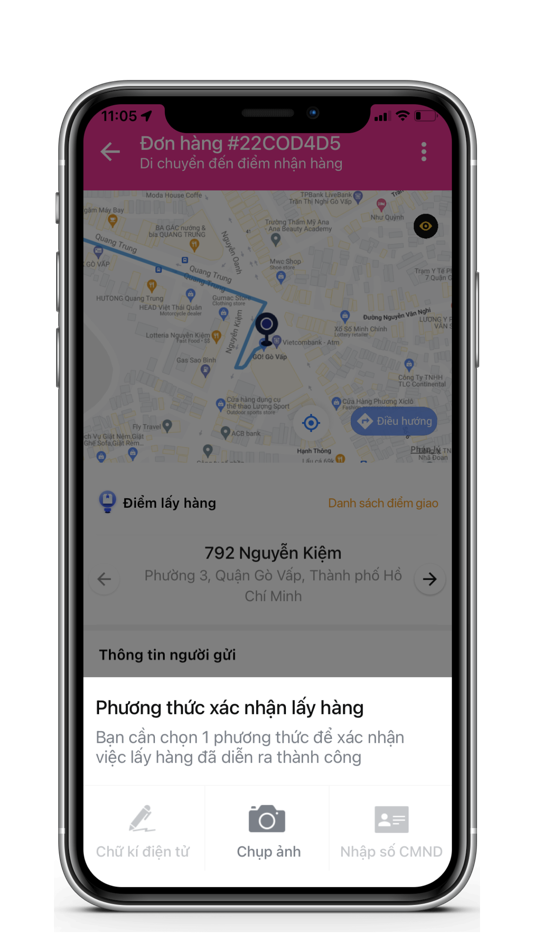 #5. Giao hàng GO! (iOS) 由: TUC THOI SERVICE CORPORATION