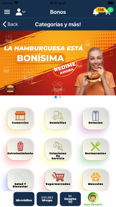 Denario Libranza Inteligente Screenshot