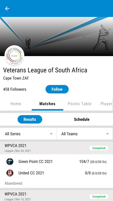 VCASA Screenshot