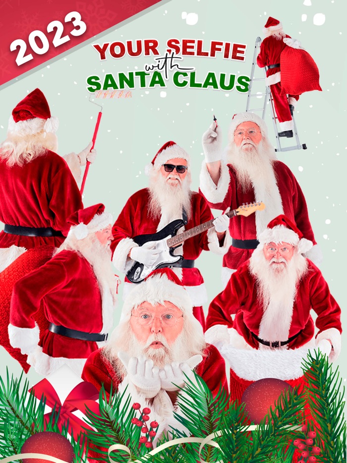 Your Selfie with Santa Claus