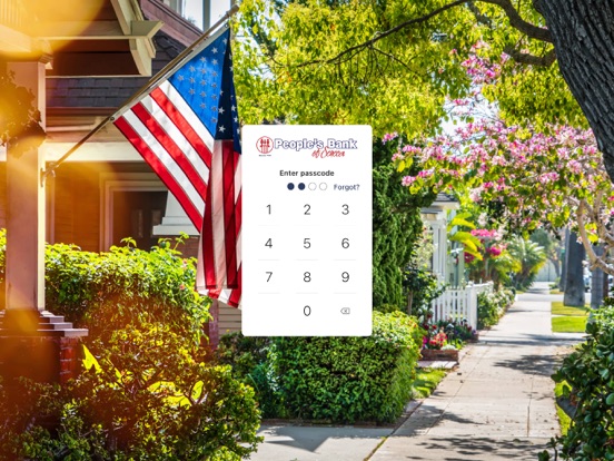 PBOS Mobile iPad screenshot 2 - Finance app