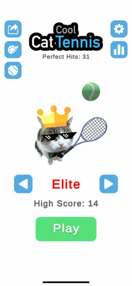 Game screenshot Cool Cat Tennis mod apk