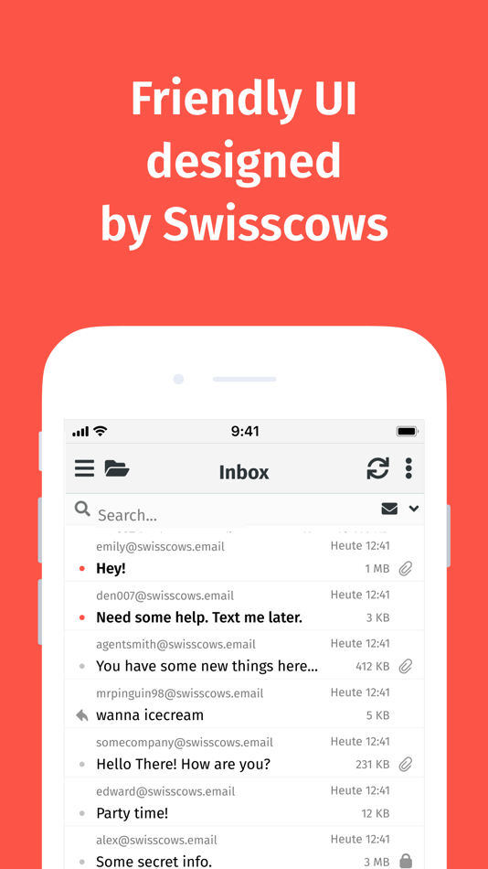 #3. Swisscows Email (iOS) Podle: Swisscows AG