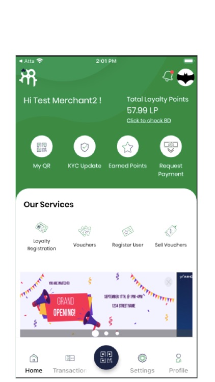 Atta for merchant