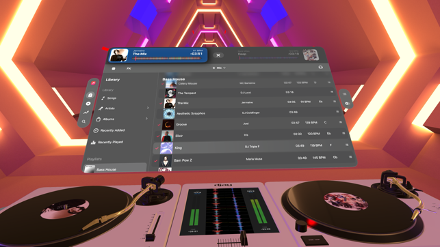‎djay - DJ App & AI Mixer Screenshot