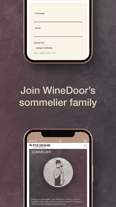 WineDoor Screenshot