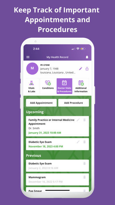 VitalOp Wellness Screenshot
