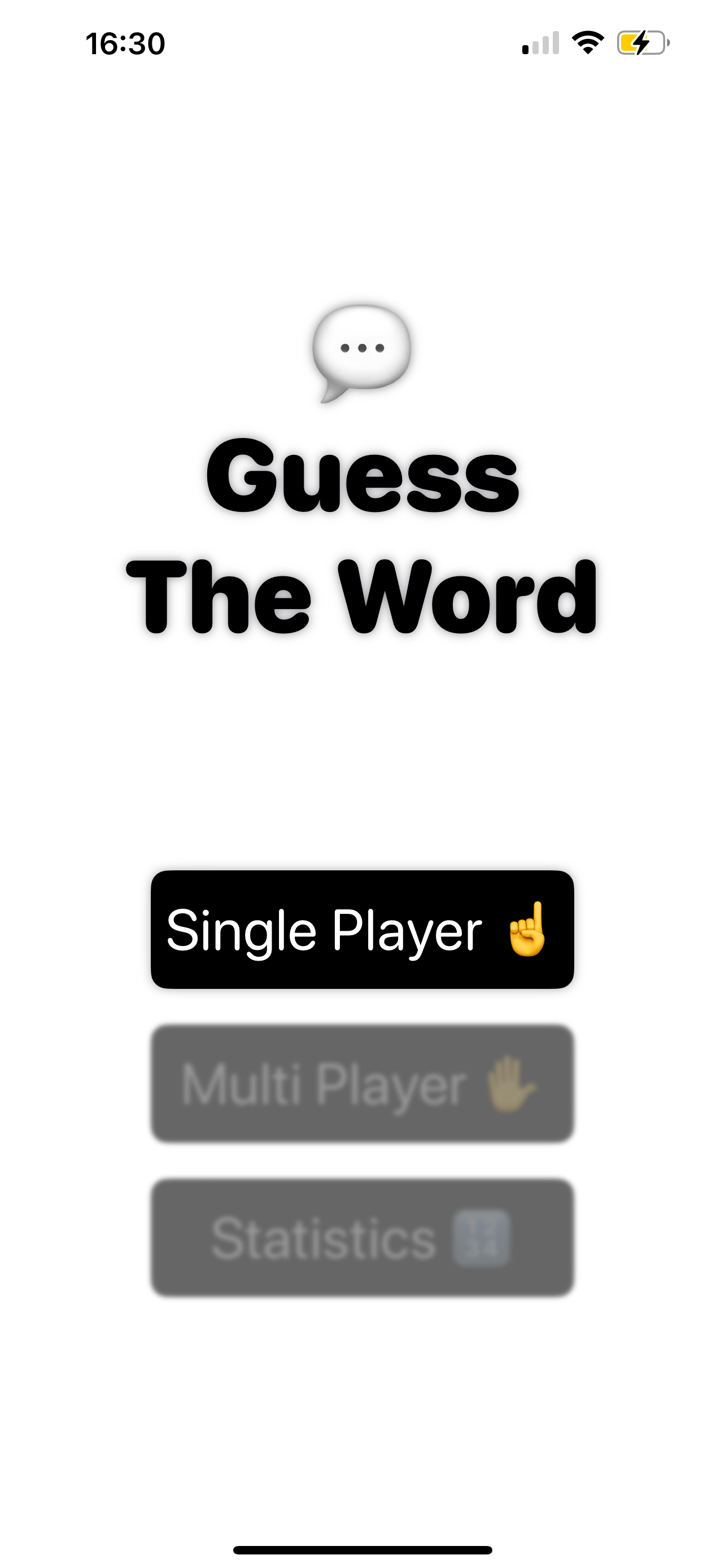 Guess Word Game