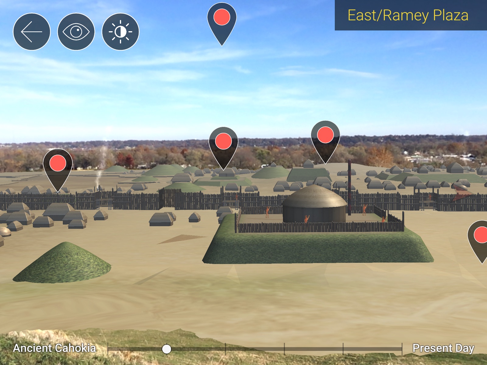 Cahokia AR Tour ipad screenshot 4