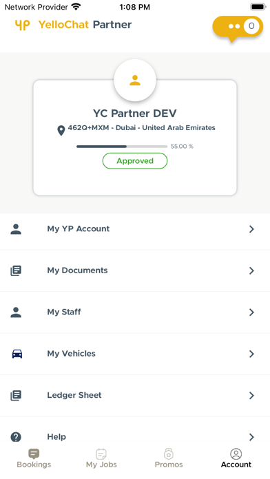YelloChat Partner Screenshot