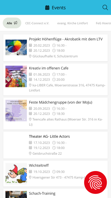 KaLi Eventfinder Screenshot 2 - AppWisp.com KaLi Eventfinder Screenshot 2 - AppWisp.com