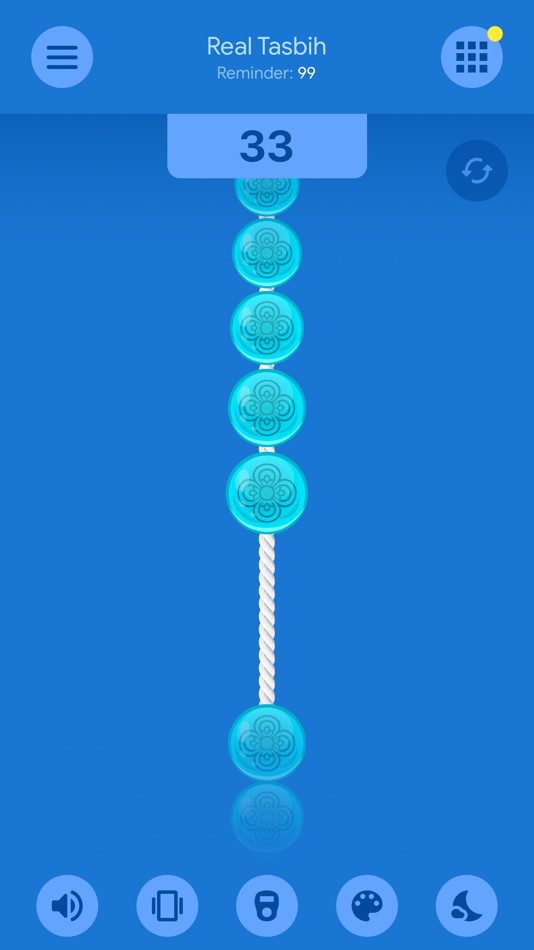 #6. Real Tasbih Counter: Misbaha (iOS) 由: Deniz Duzbasti